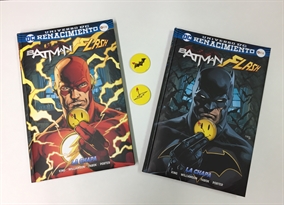 Batman Day 2017 - Un vistazo a Batman/Flash: La chapa - Edición limitada con chapa extraíble